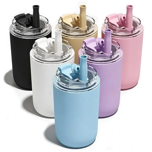 Fashionable 6 Pack 10 oz Insulated Coffee Tumblers 6 Count Stylish