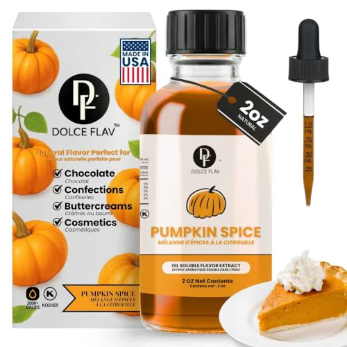 Powerful Natural Pumpkin Spice Extract 2 Fl Oz Fine