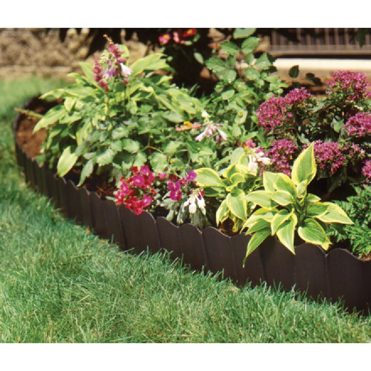 Trusted Suncast Eco Edge 6 In. H. x 20 Ft. L. Black Vinyl Lawn Edging Practical