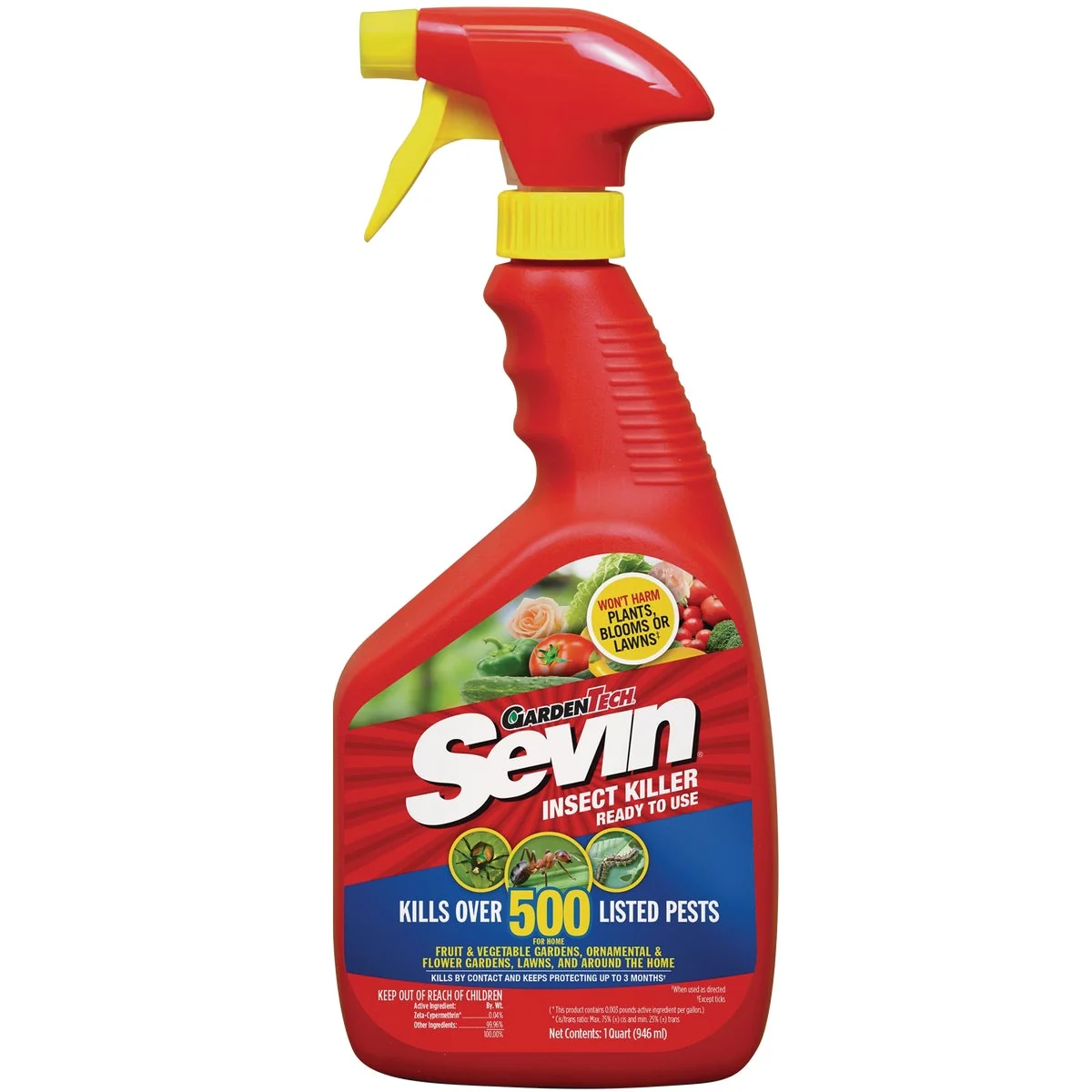 Dependable Garden Tech Sevin 32 Oz. Ready To Use Trigger Spray Insect Killer Genuine