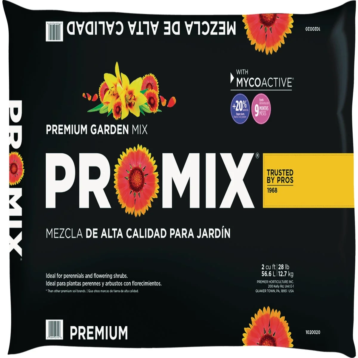 Solid Pro-Mix 2 Cu. Ft. Premium Garden Mix with Mycoactive Exceptional