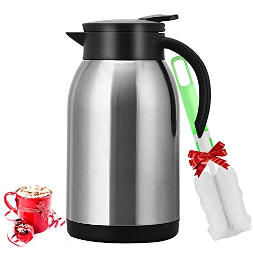 Modern 40oz Stainless Steel Thermal Coffee Carafe Dispenser Specialty