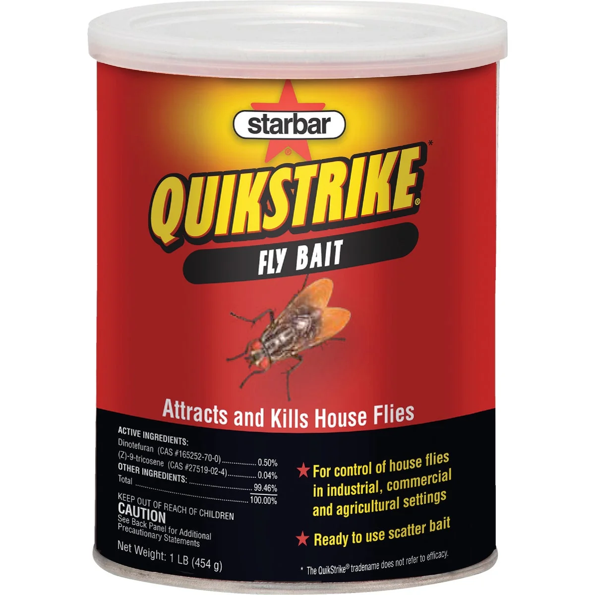Original Design QuikStrike 1 Lb. Granular Outdoor Fly Bait Lightweight