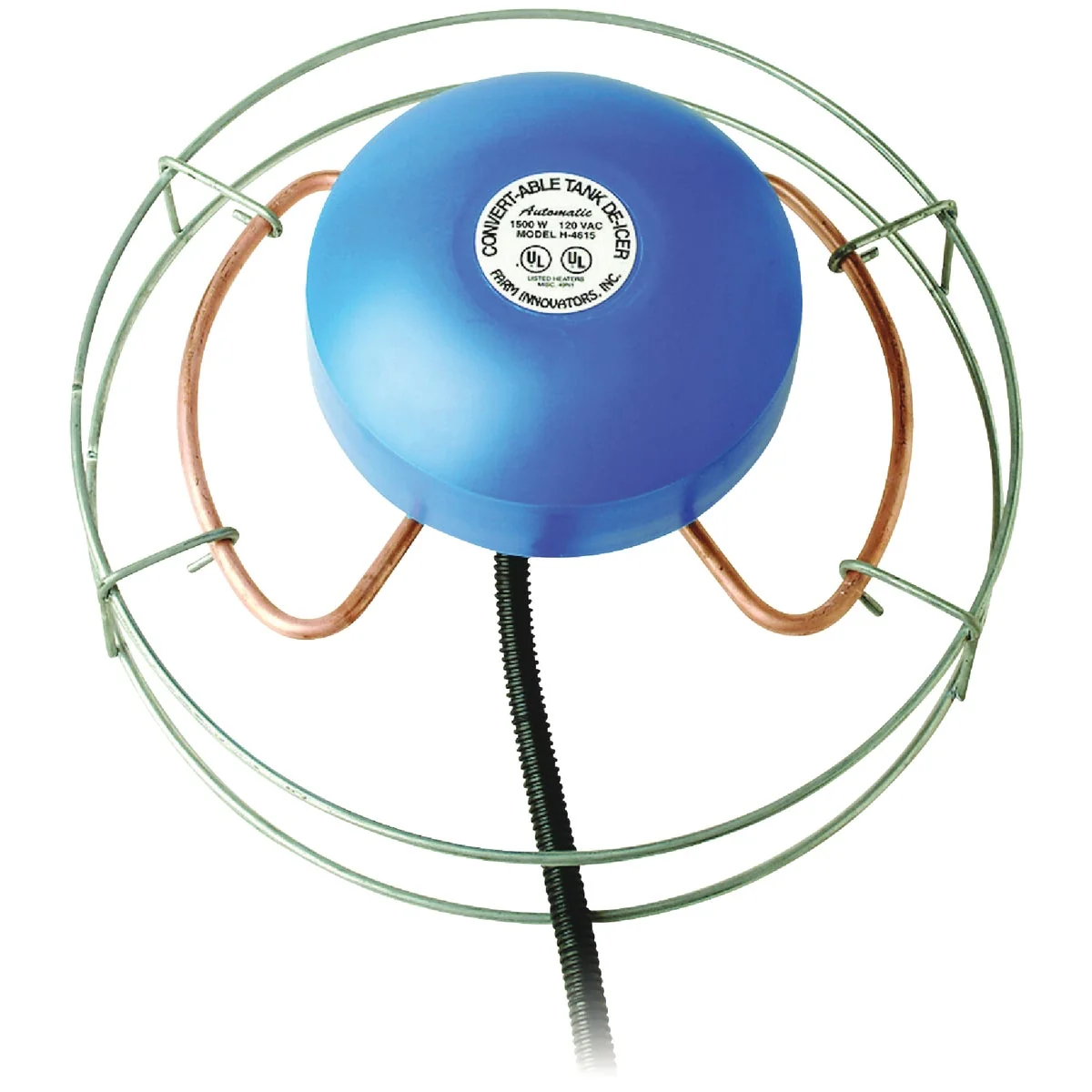 High-Grade Farm Innovators Ice-N-Easy Convert-Able 1500W Floating Sinking De-Icer Artisan