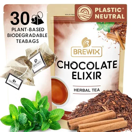 Smart Chocolate Elixir Rooibos Herbal Tea 30 Count Stylish