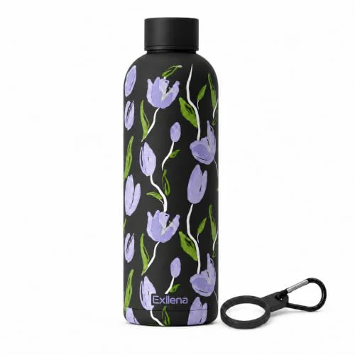 Smooth 32oz Metal Water Bottle for Travel with Clip Premium Material