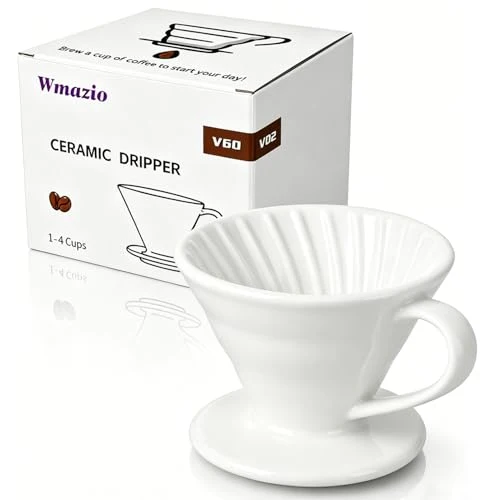 Fast Ceramic Pour Over Coffee Dripper User-Friendly