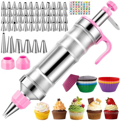 World-Class Cake Decorating Tools Supplies Kit 164 Count High-Performance