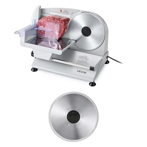 World-Class Meat Slicer 7.5 Electric Deli Slicer with 2 SUS420 Blades Proven