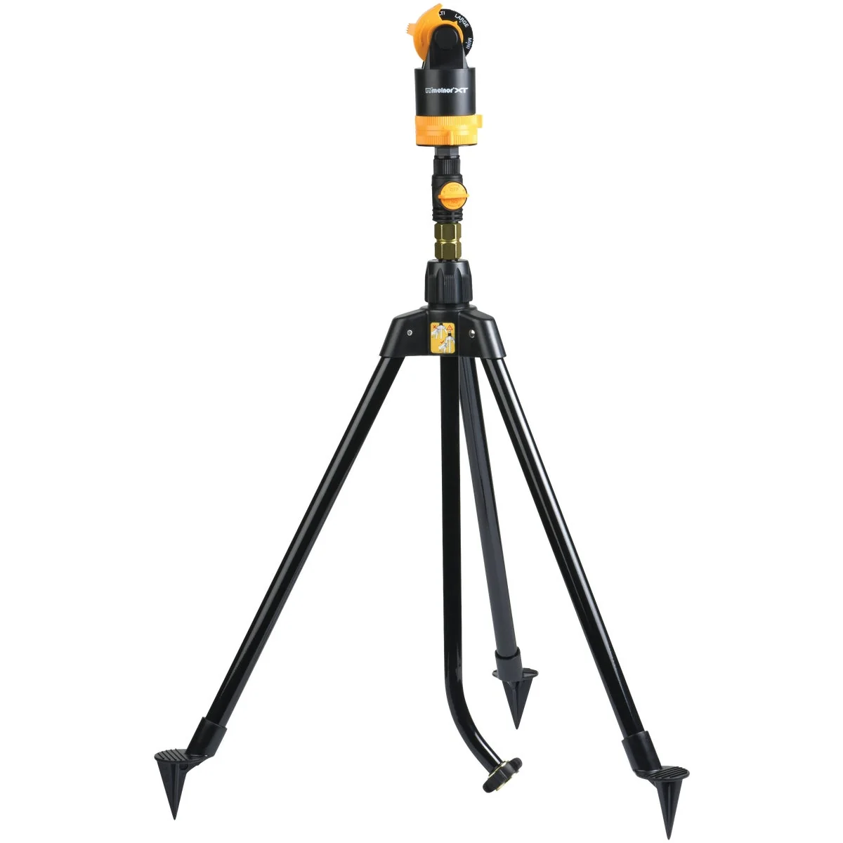 Elite Melnor 80 Ft. Dia. 6-Pattern Tripod Rotary Sprinkler Secure