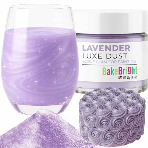 Flexible Purple Luster Dust Edible 20g High-Grade
