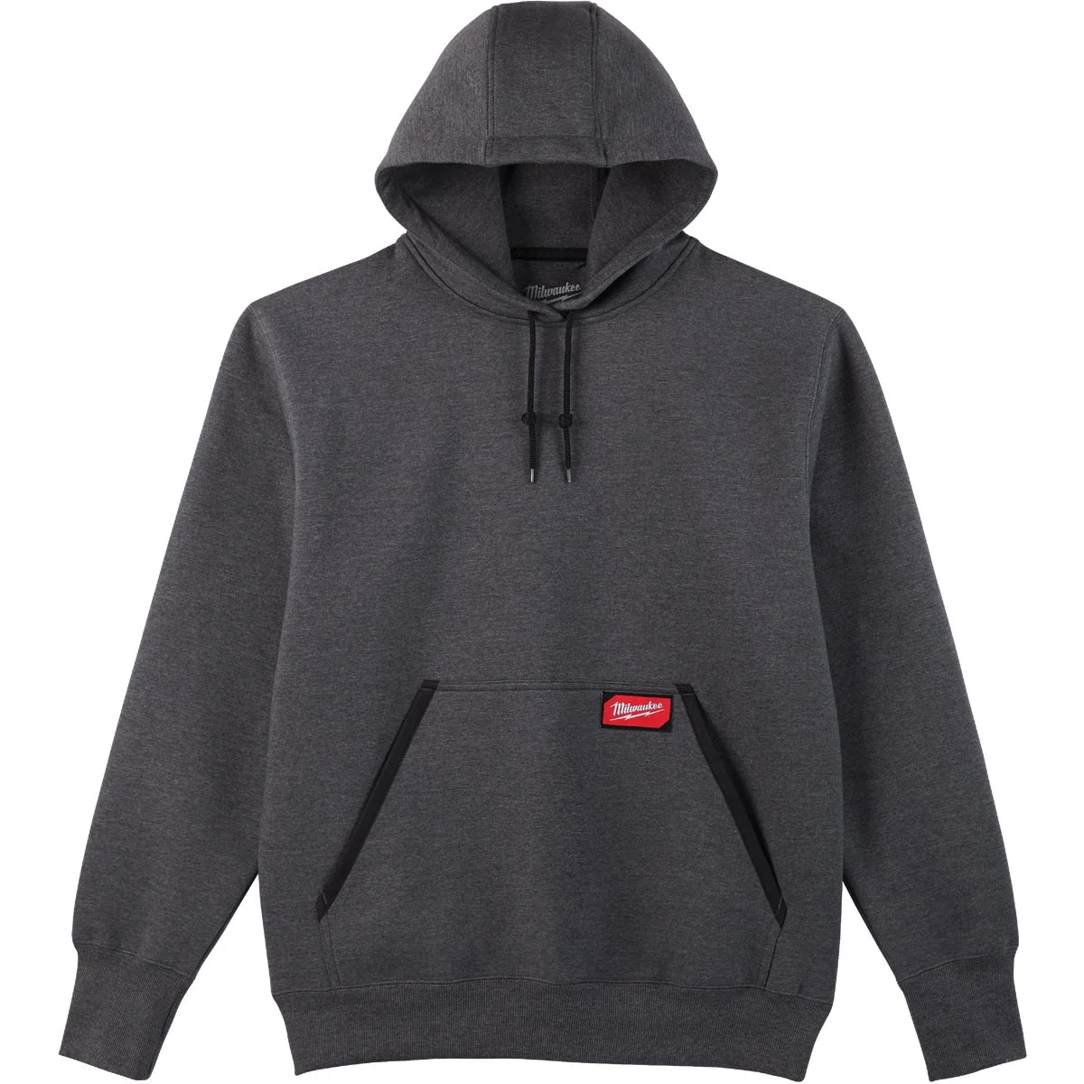 Innovative Milwaukee Small Gray Heavy-Duty Pullover Hooded Sweatshirt Refined