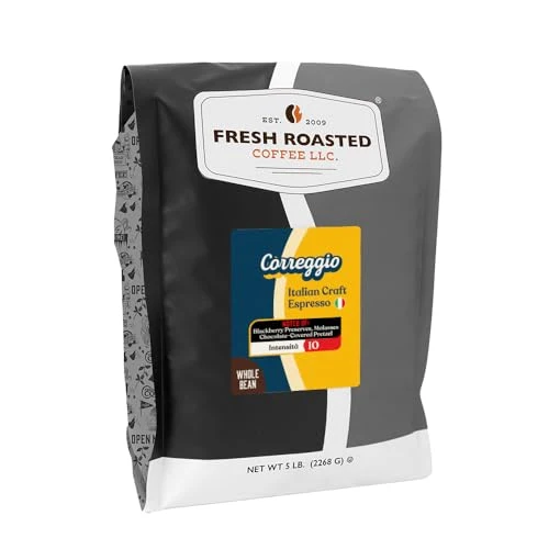Refined Correggio Italian Craft Artisan Blend Drip Ground Coffee 80 Ounce Modern
