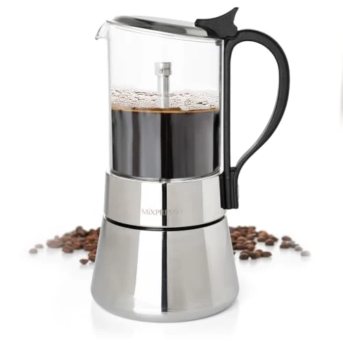 Sophisticated 9 Cup Greca Moka Pot Luxury