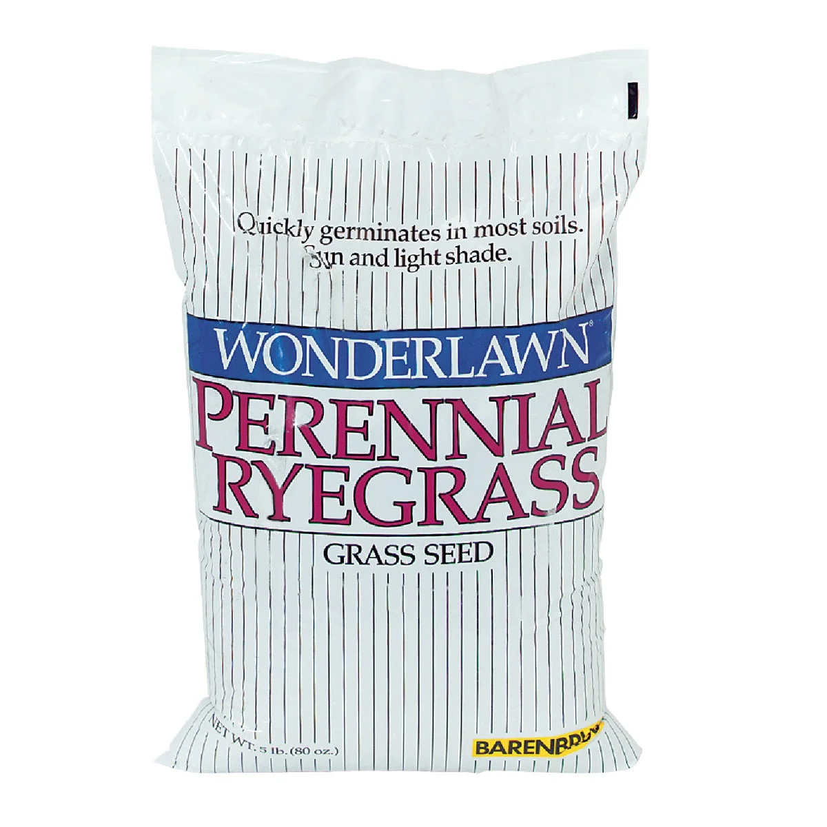 Lightweight Wonderlawn 5 Lb. 700 Sq. Ft. Coverage Perennial Ryegrass Grass Seed Recyclable