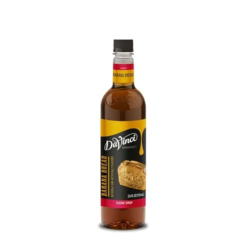 Premium Banana Bread Syrup 101.6 Fl Oz Sustainable