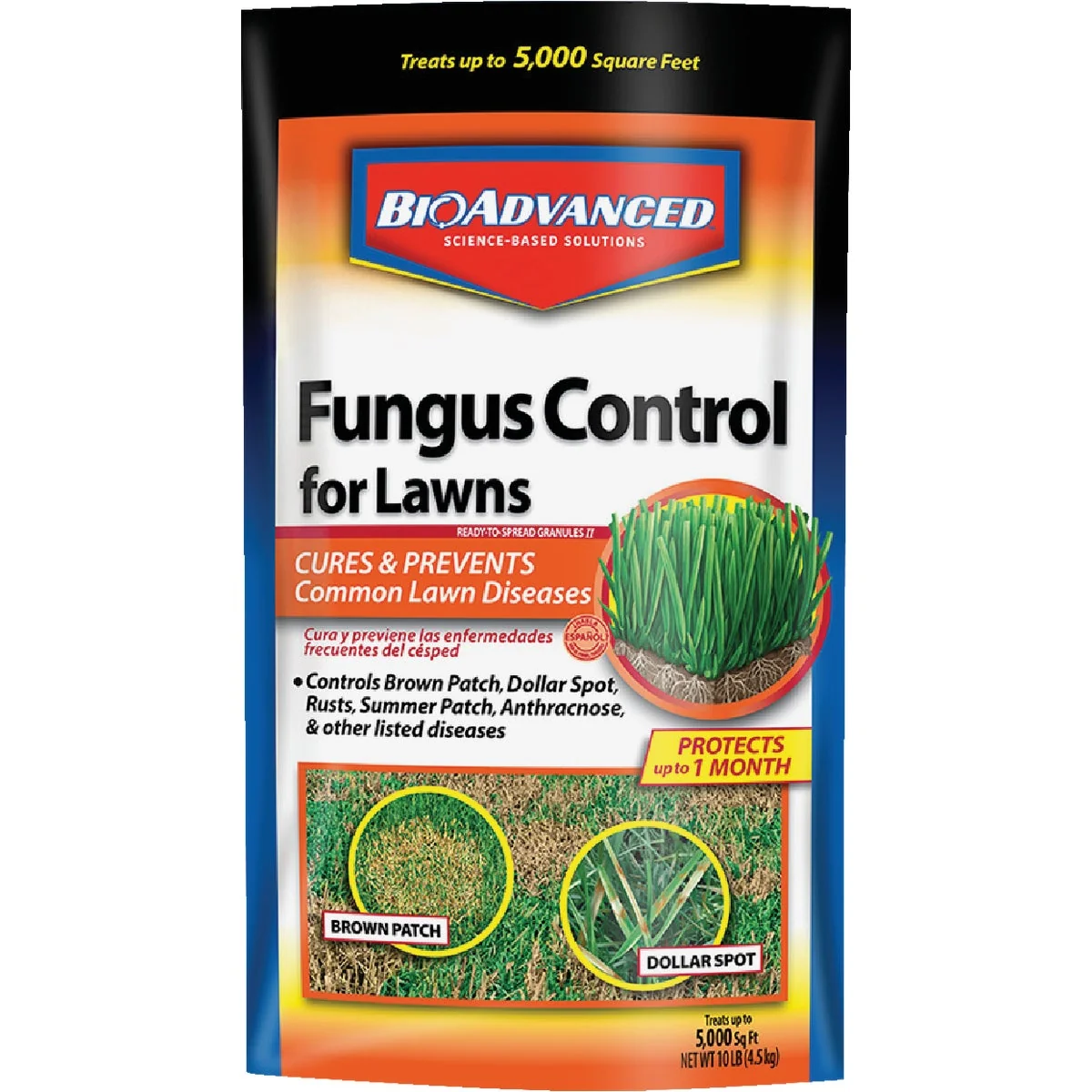 High-End BioAdvanced 10 Lb. Ready To Use Granules Fungus Control For Lawns Next-Generation