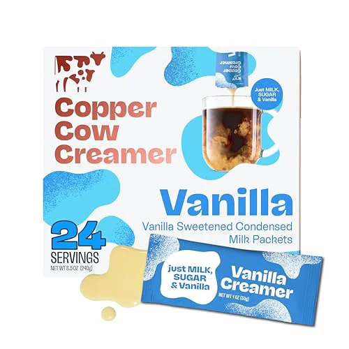 Trendy Vanilla Sweetened Condensed Mlk Single Serve Creamer 24pk Original