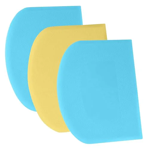 Comfortable Dough Scraper Bench Scraper 3 Count Modern
