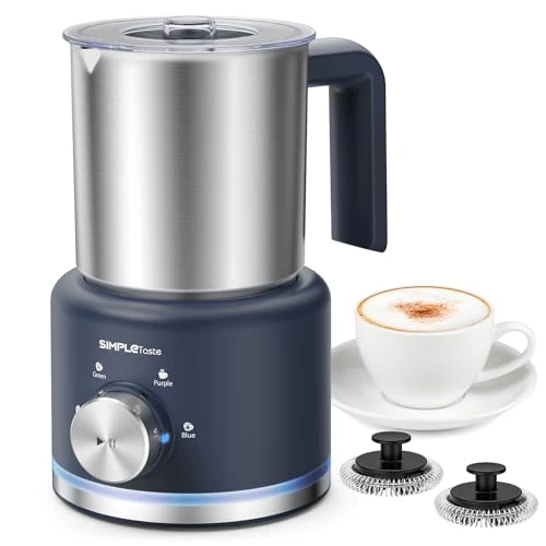 Pure Milk Frother 4 in 1 Electric Milk Steamer Versatile