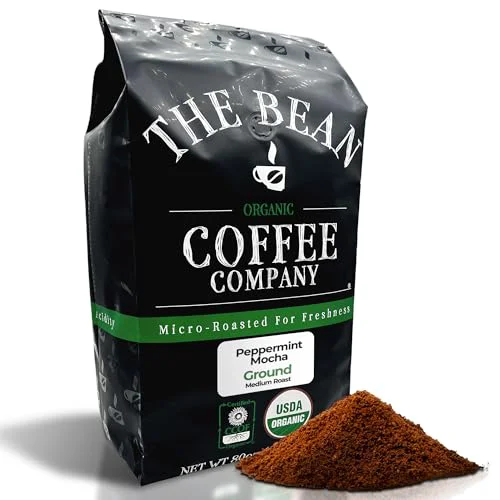 Safe The Bean Organic Coffee Co. Peppermint Mocha 80 Ounce Prestigious
