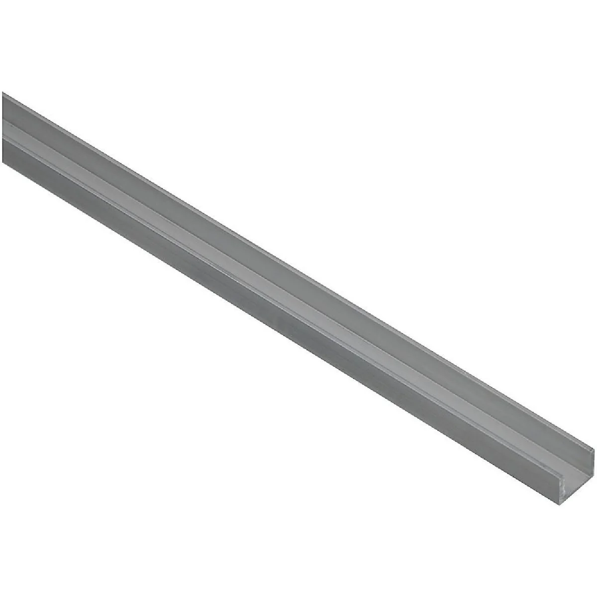 Innovative HILLMAN Steelworks Aluminum Mill 3 8 In. x 4 Ft. 1 16 In. U-Channel Enhanced