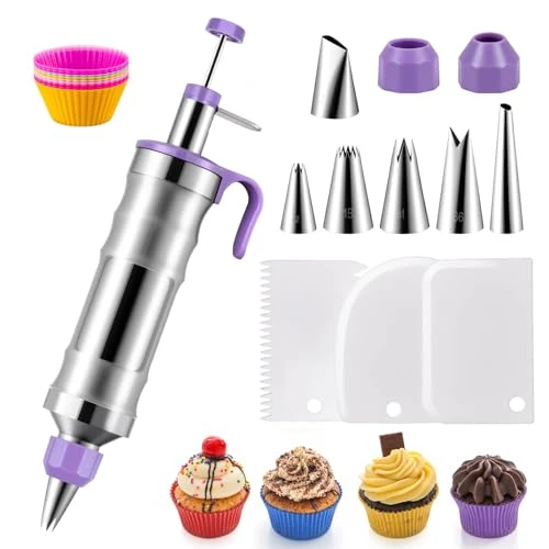 Quality Dessert Decorating Syringe Set User-Friendly