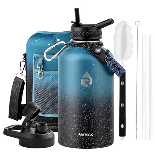 World-Class Insulated Water Bottle 64 oz Organic
