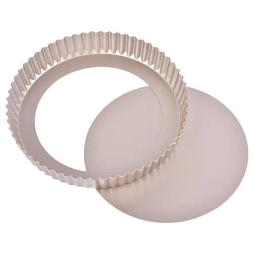 Selected 9 Inch Round Tart Pan with Loose Removable Bottom World-Class
