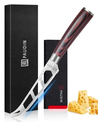 Eco-Friendly Cheese Knife 5 Serrated Knife for Block Cheese High-Grade