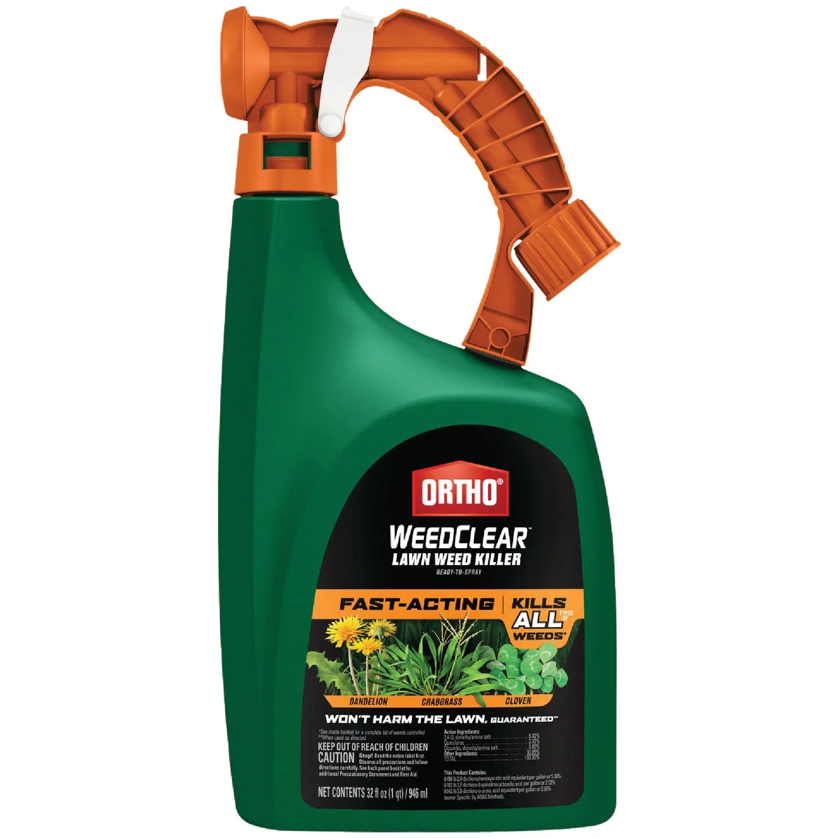Modern Ortho WeedClear 32 Oz. Ready To Spray Hose End Northern Lawn Weed Killer Premium