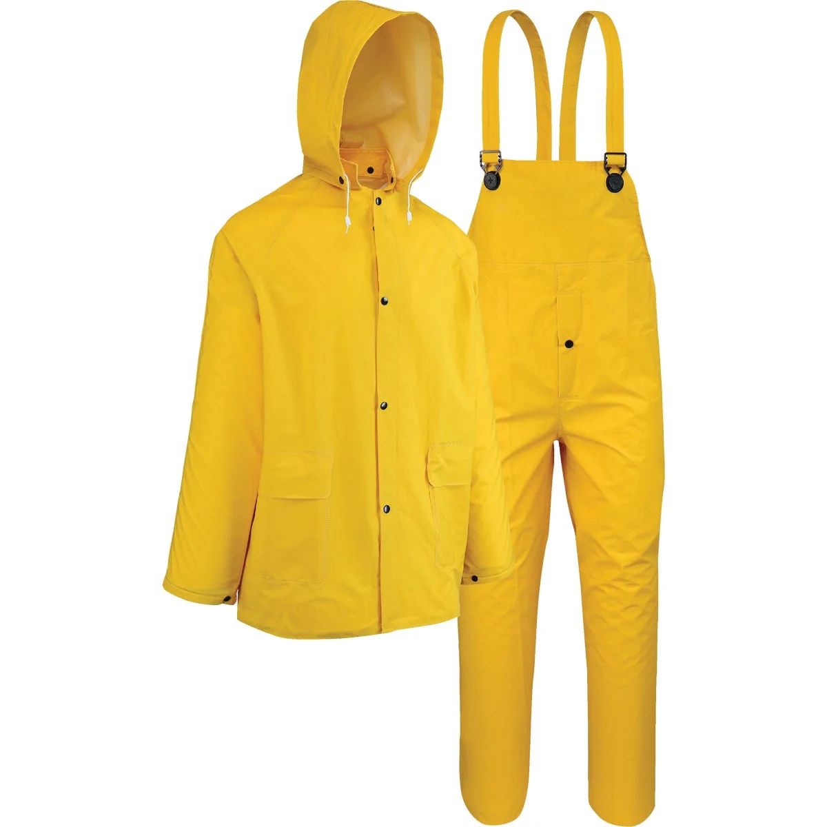 Natural West Chester 2XL 3-Piece Yellow PVC Rain Suit Top-Quality
