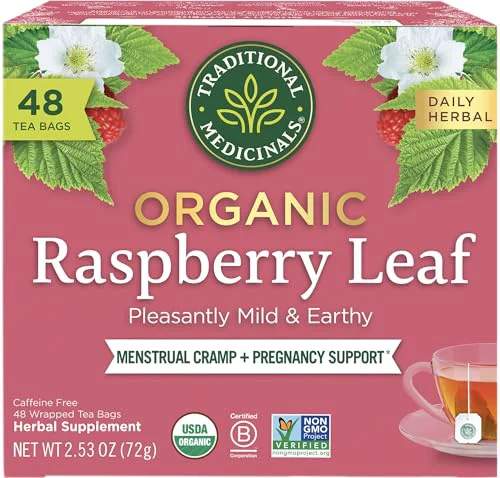 Functional Organic Raspberry Leaf 48 Count Efficient