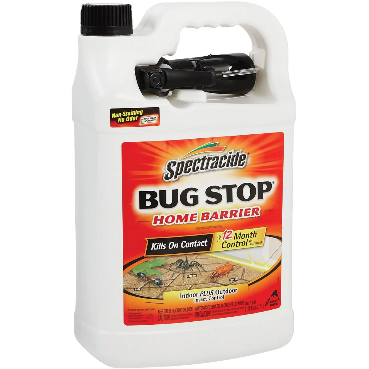 Enhanced Spectracide Bug Stop Home Barrier 1 Gal. Ready To Use Trigger Spray Insect Killer Exclusive