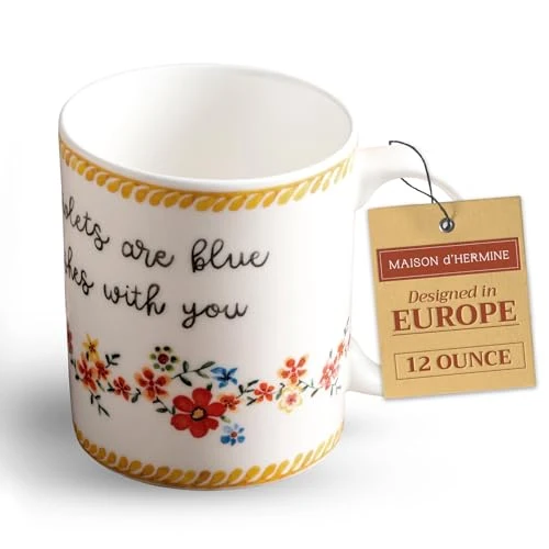 Expertly Made Coffee Mug with Handles Tea Cups Recyclable