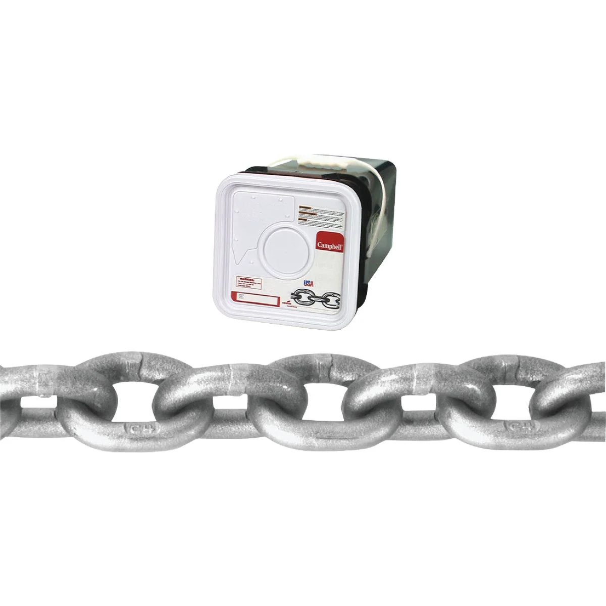 Organic Campbell 5 16 In. 60 Ft. Bright Carbon Steel Coil Chain Fine Crafted