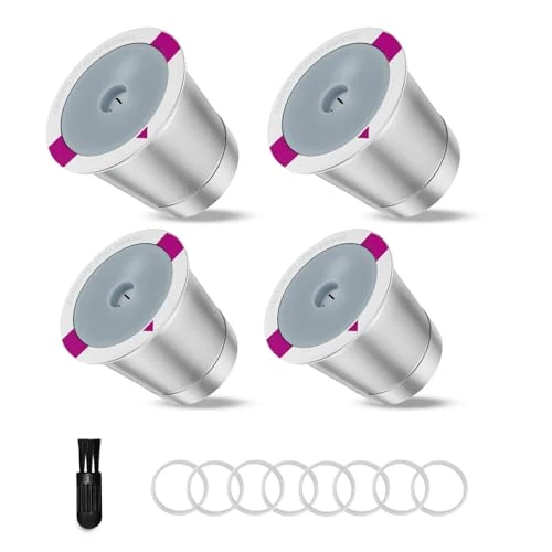 Original Design 4 Pack Reusable K Cup Coffee Filters 4 Count Minimalist