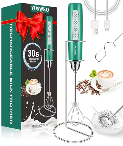 Responsible Handheld Milk Frother Wand for Coffee Refined