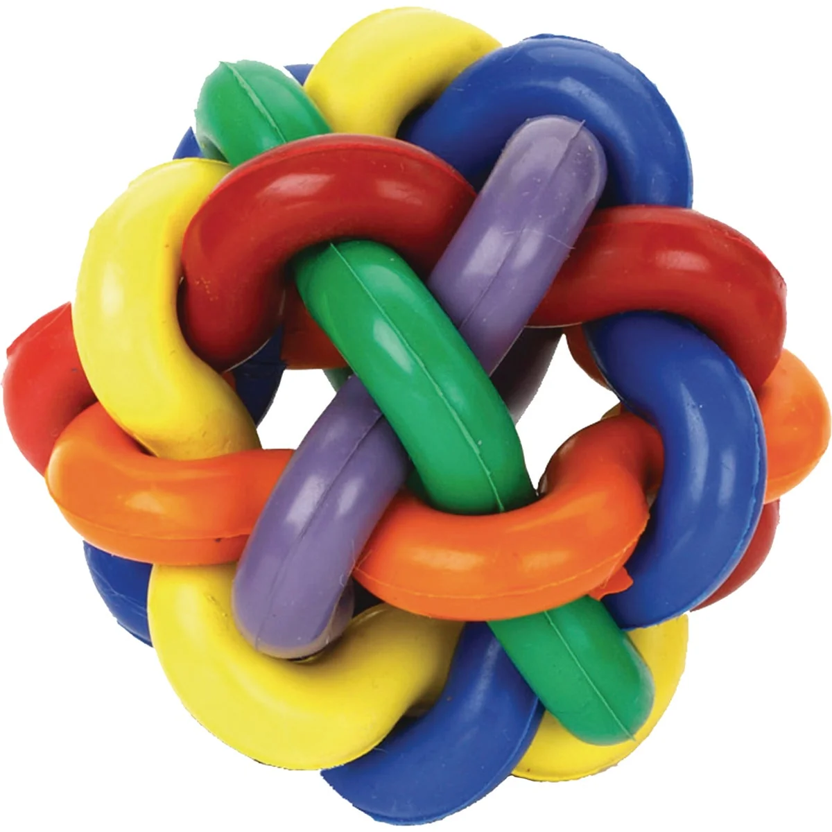 Excellent Multipet Nobbly Wobbly 4 In. Ball Dog Toy Exceptional