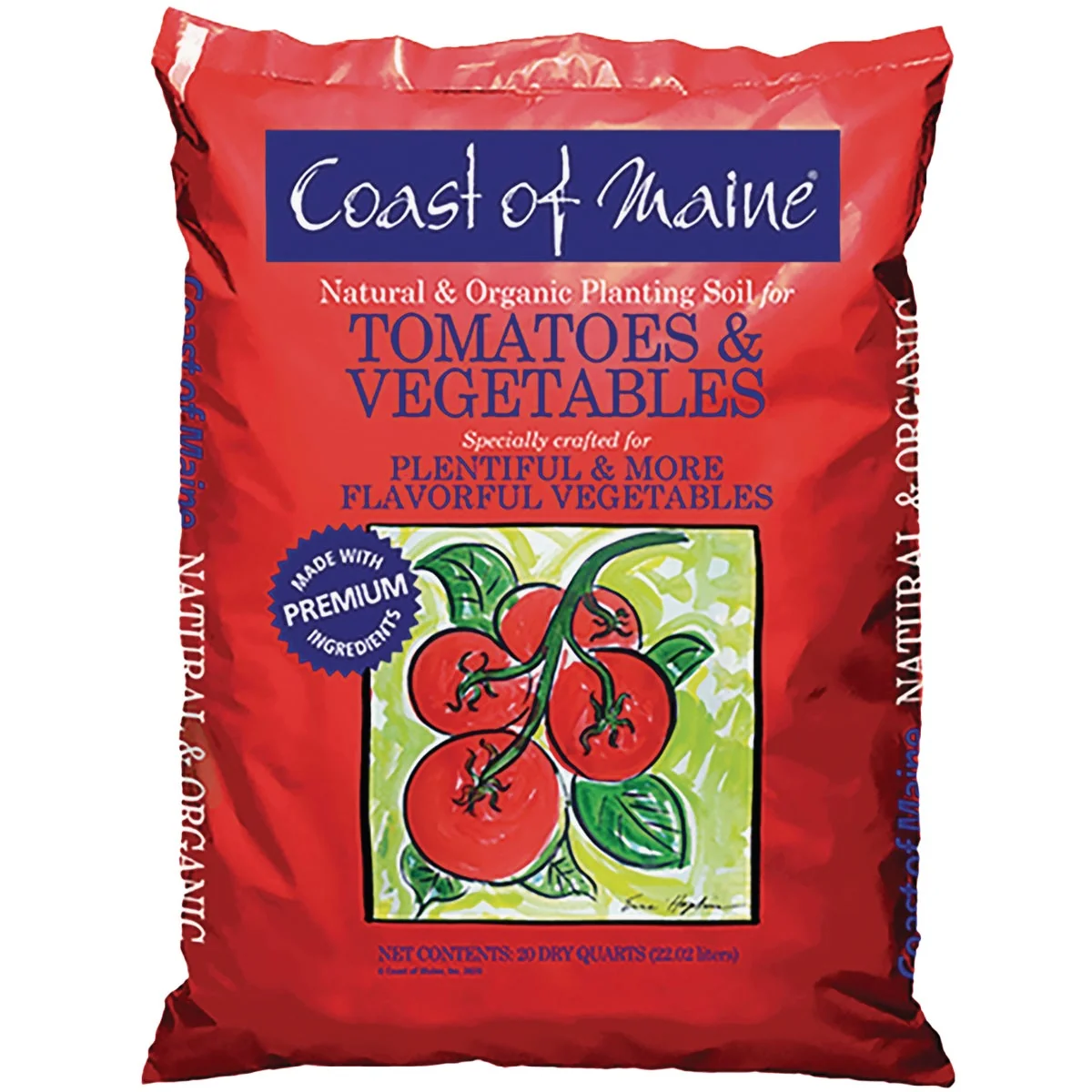 Fashionable Coast of Maine 20 Qt. Tomato Vegetable Planting Soil Smart