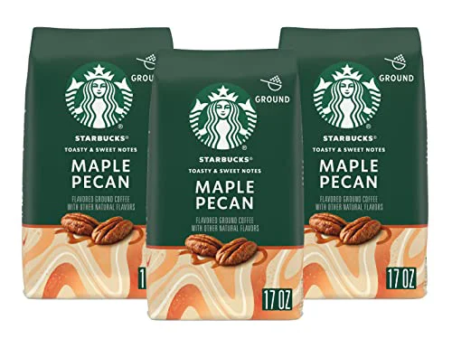 Organic Maple Pecan Ground Coffee 51 Ounce Smooth