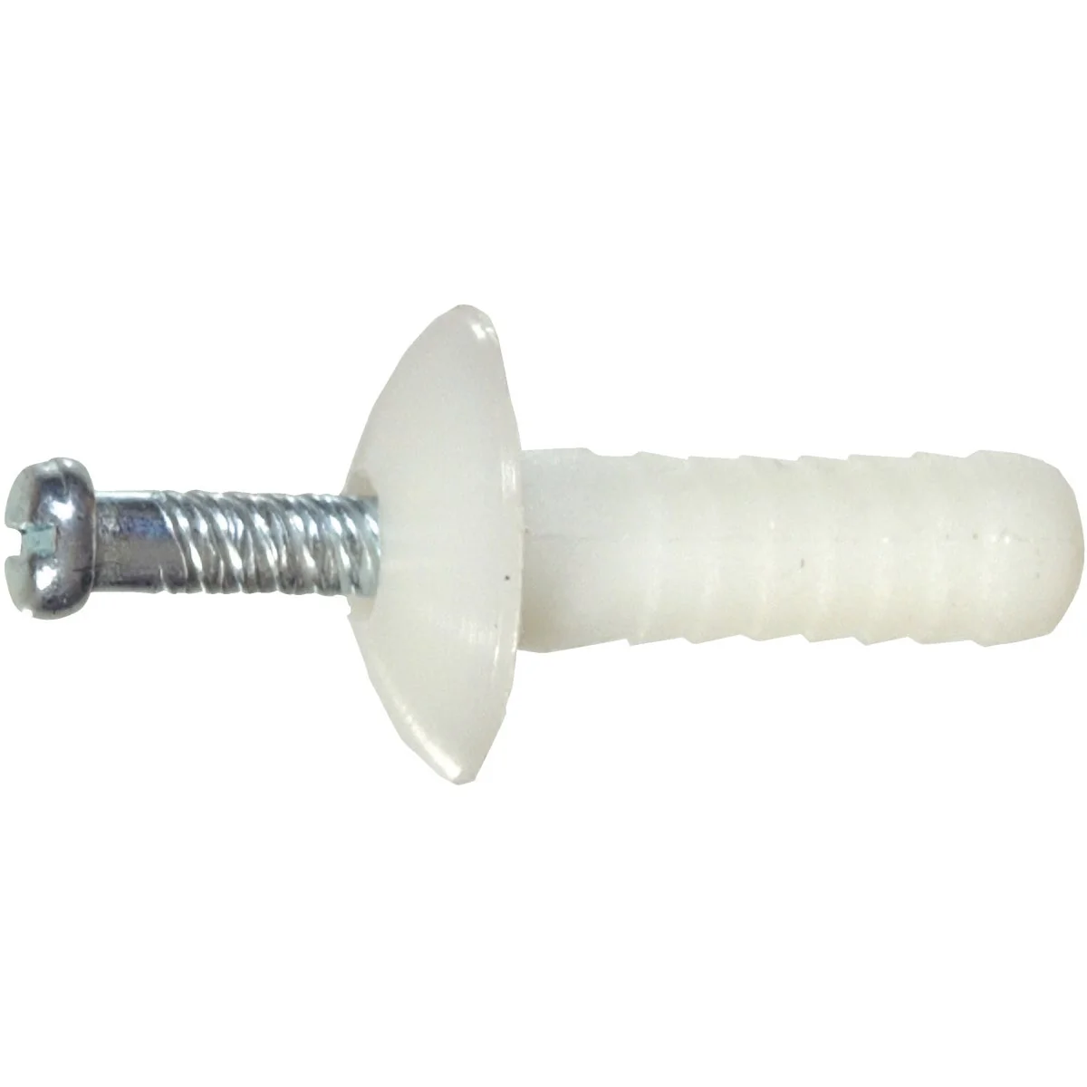 Innovative Hillman 1 4 In. x 1-1 2 In. Nylon Truss Hammer Drive Anchor 100 Ct. Long-Lasting