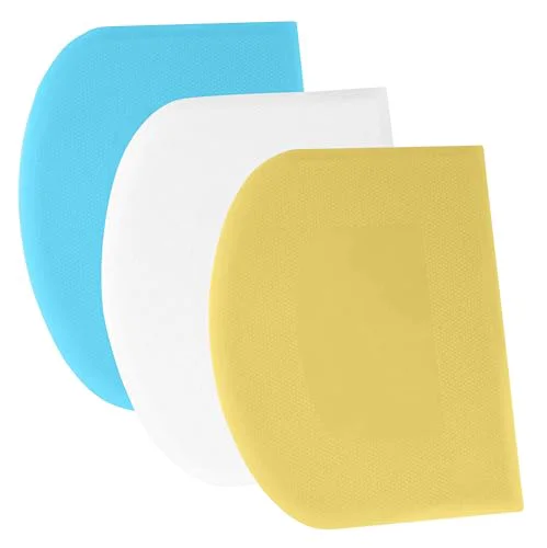 Carefully Designed Dough Scraper Bench Scraper 3 Count Optimized