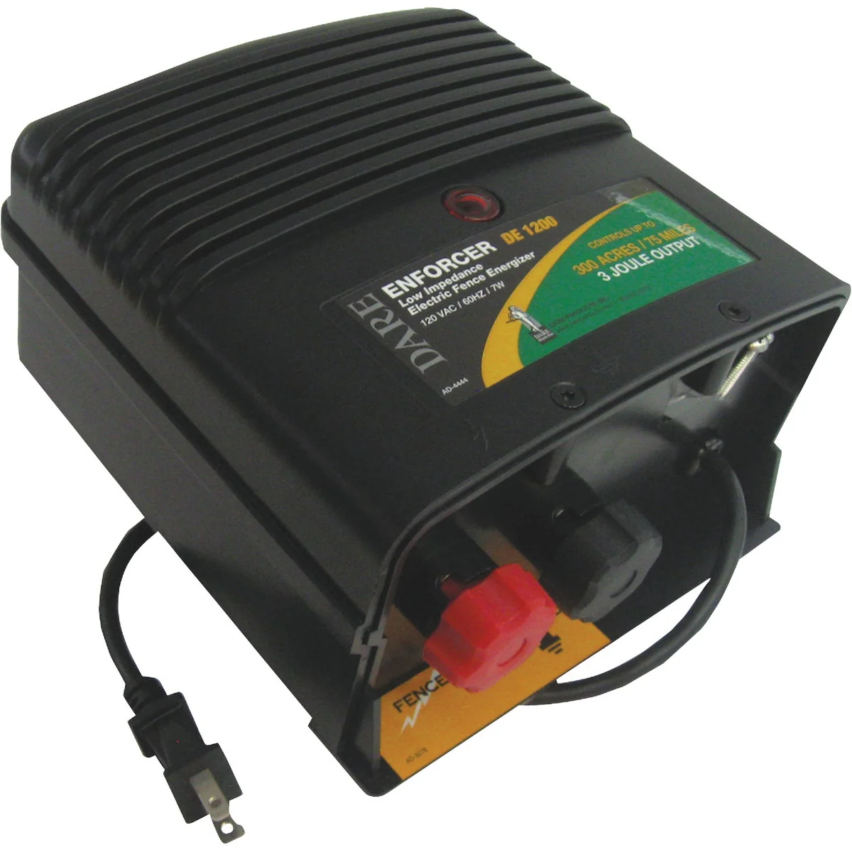 Crafted Dare Enforcer 300-Acre Electric Fence Charger Fashionable