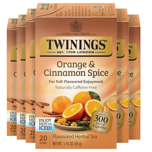 Exceptional Orange Cinnamon Spice Herbal Tea Bags 120 Count Optimized