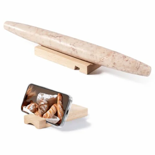 Soft Natural Marble Rolling Pin for Baking Selected