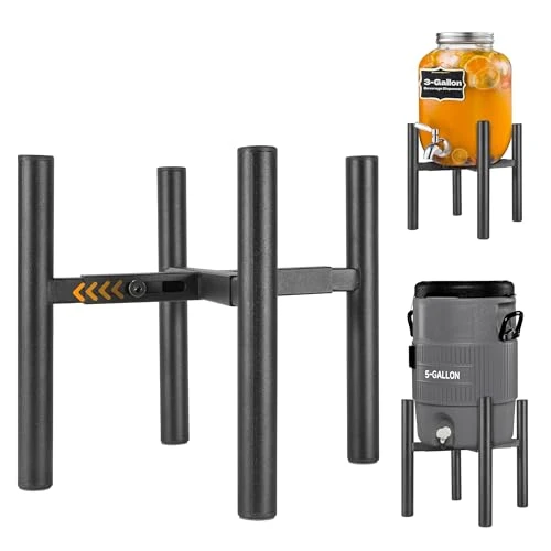 Powerful Adjustable Drink Dispenser Stand Minimalist