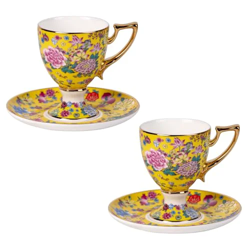 Carefully Designed Tea Cup and Saucer 2 Count Optimized