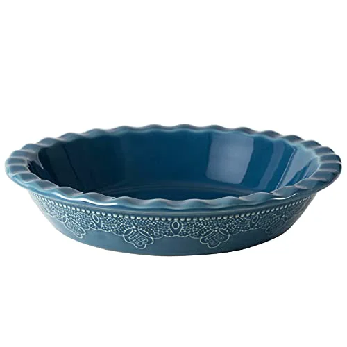 Efficient Pie Pan 9 Inch Ceramic Pie Dish Casual