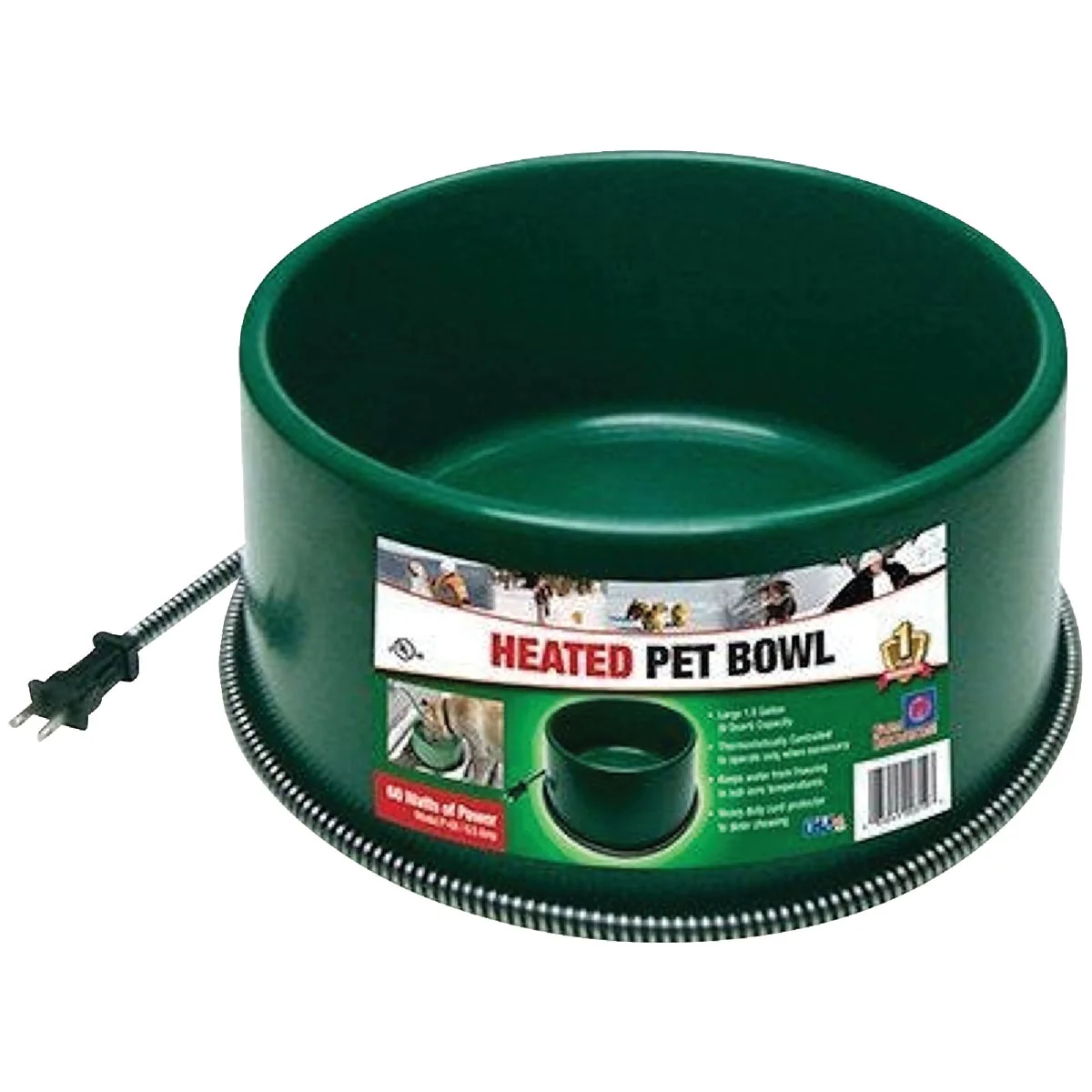 Sophisticated Farm Innovators 1.5 Gal. Plastic Heated Pet Bowl Refined